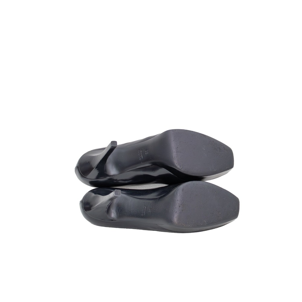 VTG Gucci Black Leather Platform‎ Pumps Heels – Size EU 37.5/US 7.5 - Picture 9 of 11